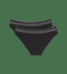 Dámske nohavičky Feel of Modal Tai 2P - BLACK - black 0004 - TRIUMPH BLACK L