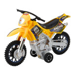 Mamido Motorka Crossbike Off-Road s efektmi žltá