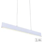 Luxera OBLO závesné LED svietidlo biela / 30W / 1800lm / 4000K / stmievateľné (SKL000351740)