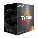 AMD Ryzen 5 5600X, 3.7 GHz, 32 MB, OEM (100-000000065)