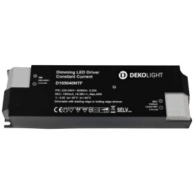 Deko Light BASIC, DIM, CC, D105040NTF/40W LED driver konštantný prúd 40 W 1050 mA 19 - 38 V; 862209