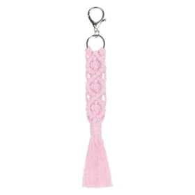 BAAGL Prívesok Macrame ružový (A-35959)