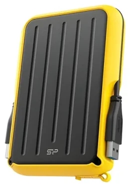 Silicon Power A66 4TB čierna, žltá / Externý HDD / 2.5" / USB 3.2 Gen 1 (SP040TBPHD66LS3Y)