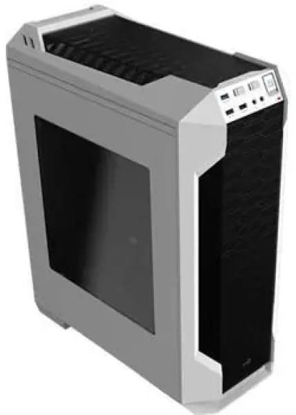AeroCool LS-5200 biela / PC skriňa / Bez zdroja / ATX (LS5200 White)