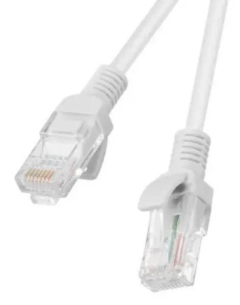 Lanberg CAT5E UTP 30m šedá / Patch kábel / RJ45-RJ45 / CCA / Fluke Passed (PCU5-10CC-3000-S)