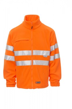 Pánska reflexná bunda Payper LIGHT Farba: Oranžová fluo, Veľkosť: 5XL (0003440069020015XL)