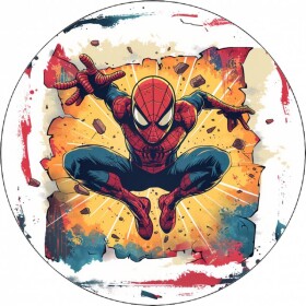 Jedlý papier Spider-Man v akcii 19,5 cm - Pictu Hap - Pictu Hap