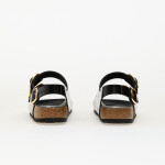 Tenisky Birkenstock Milano Big Buckle Natural Leather Patent High-Shine Black EUR 38