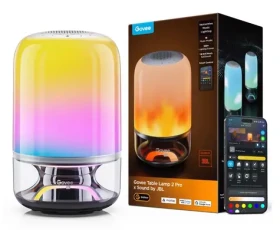 Govee Table Lamp 2 Pro x Sound by JBL / Chytrá stolná lampa / reproduktor JBL / RGBICWW / 600 lm / BT / Wi-Fi