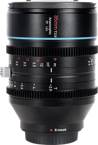 Sirui Sirui Anamorphic Lens Venus 1.6x Full Frame 35mm T2.9 E-Mount