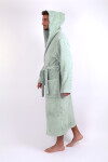 Šaty Athena s kapucňou 3116 fern 6251 - Vestis XXL Zelená
