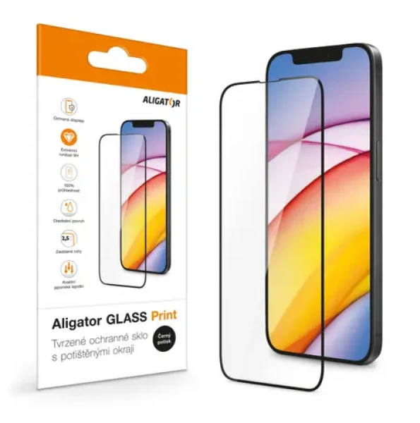 Aligator Ochrana displeja GLASS PRINT Samsung A57 (5G) čierna (GLP0288)