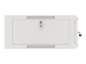 Lanberg WFFA-5604-10S sivá / Nástenný rozvádzač / 19" / 4U / 600×570 mm / sklenené dvere (WFFA-5604-10S)