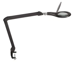 Maul Makro čierna / Lupová LED lampa / so svorkou k stolu / 3 dioptrie / 922 lm / 6500 K (8263390)