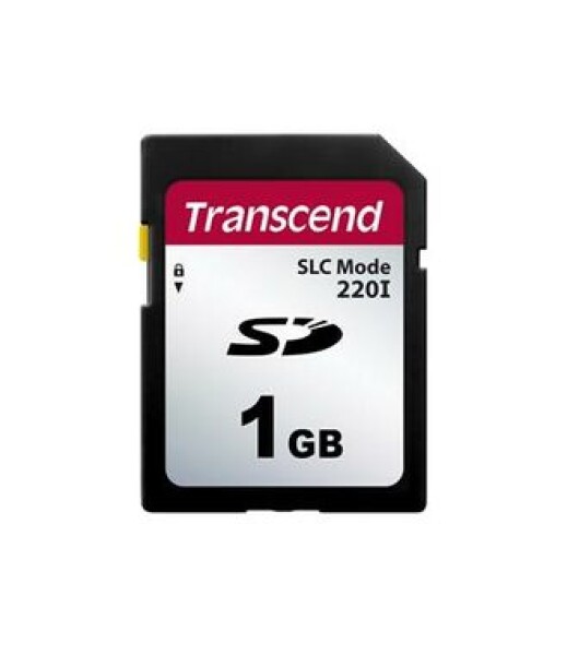 Transcend Priemyselná karta SD 1GB / SLC / R: 22MBs / W: 20MBs (TS1GSDC220I)