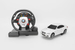 Mamido Mamido Autíčko na diaľkové ovládanie BMW M3 1:18 s volantom biele MT1327