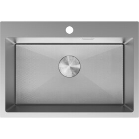 MEXEN - Solix oceľový drez 1-bowl 650 x 450 mm, nerez HC 6403651000-01HC