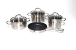 Zwilling Pico sada nerezového riadu 4ks / 3x hrniec + pokrievka / 1x panvica (66660-000-0)