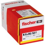 Fischer klincová hmoždinka 80 mm 6 mm 513842 100 ks; 513842