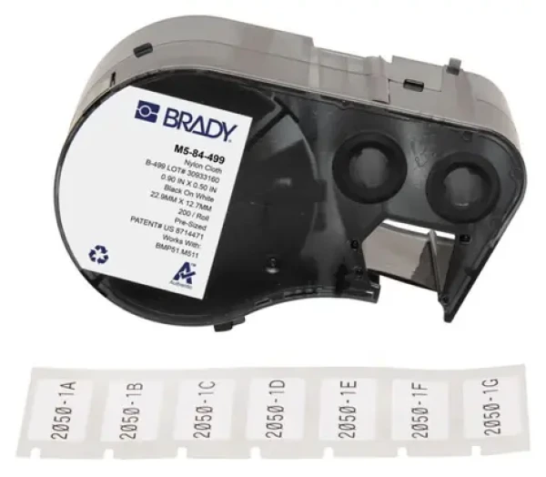 BRADY Etikety pre tlačiarne M510, BMP51, BMP53, M511 (M5-84-499) / Etikety / Samolepiace (M5-84-499)