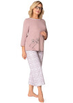 Pyžamo Martel 272 Gabrysia II 7/8 M-3XL růžová L