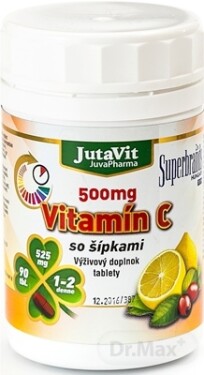 JutaVit Vitamín C 500 mg so šípkami