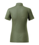Dámske khaki polo tričko Prime (GOTS) XL