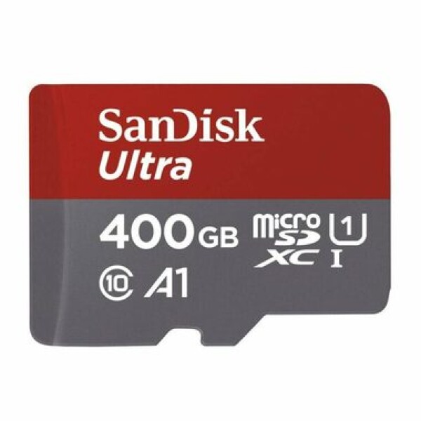 SanDisk Ultra microSDXC 400GB + adaptér / Class 10 / UHS-I / U3 / A1 / čítanie: až 120MBs (SDSQUA4-400G-GN6MA)