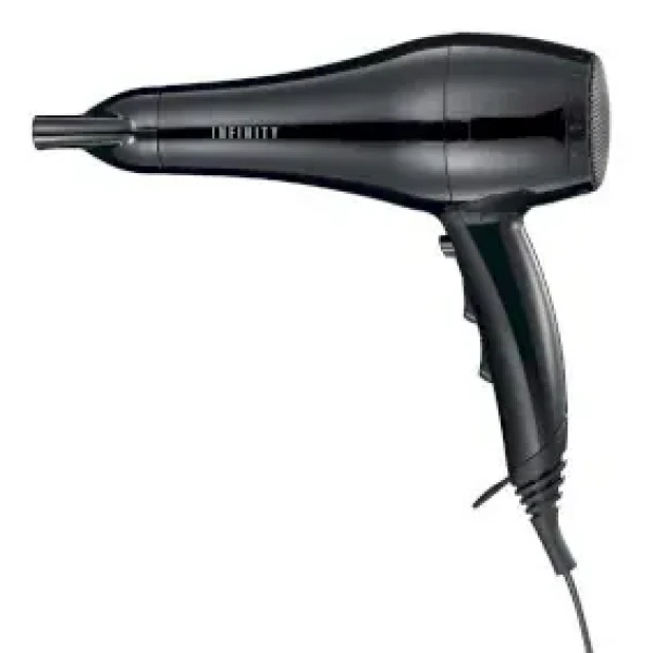 Melissa 16640152 čierna / Fén na vlasy / 2000 W / 3 teploty / 2 rýchlosti / Difuzér (16640152)