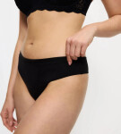 Dámske tangá Sense of Modal String - BLACK - black 0004 - TRIUMPH BLACK L