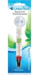 Sklenený akvarijný teplomer s prísavkou / Teplomer / do akvária / sklo / 11 cm (8948)