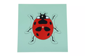 Moyo Montessori Moyo Montessori Puzzle - lienka