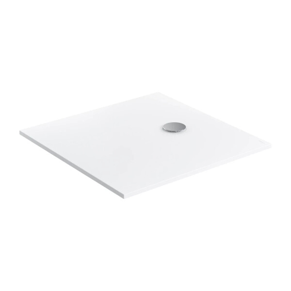 OMNIRES - AQUAPURE liaty mramor - vanička protišmyková, 80 x 80 cm, biela mat AQUAPURE80-KBM