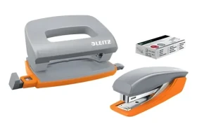 Leitz UrbanChic Set mini zošívačky a dierovačky tmavo šedá / Set mini zošívačky a dierovačky (55996088)