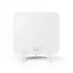 Nedis Izbová anténa biela / Aktívna / FM / UHF / VHF / Rozsah príjmu: 0-25 km / LTE700 / Zosilnenie: 30 dB / ABS (ANIR2502BK700)