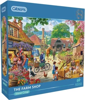 GIBSONS Puzzle Farmársky trh
