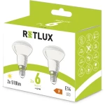 Retlux REL 38 LED R50 2x6W E14/510 lm/3000K - teplá biela / 2ks (8590669327928)