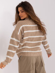 BA SW 8025 jumper.38P tmavo lila jedna velikost