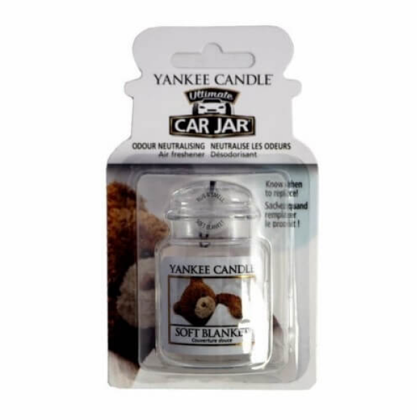 Yankee Candle Car Jar Soft Blanket Vôňa do auta na zavesenie luxusné (5038580088045)