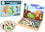 Mamido Vzdelávacie magnetické puzzle dinosaury