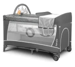 Lionelo Postieľka cestovná Flower 2v1 Grey Scandi (LLOZFLOWGRYSAIXXXXXX_R)