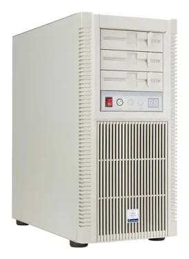 Silverstone FLP02 béžová / Skriňa / Midi tower / ATX, SSI-CEB / bez zdroja (SST-FLP02W)