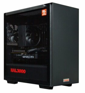 HAL3000 Online Gamer čierna / AMD Ryzen 5 5500 / 16GB / RTX 3060 / 1TB PCIe SSD / WiFi / W11 (PCHS2650)