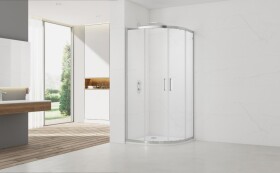 Sprchovací kút štvrťkruh 90x90 cm SAT TEX SATBKTEXS90 SATBKTEXS90