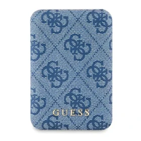 Guess 4G Leather MagSafe modrá / Powerbanka / 5000 mAh / 15 W (GUPB5FP4EMGB)