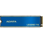 ADATA Legend 710 512GB / SSD / M.2 2280 / PCIe Gen 3 / čítanie: 2400MBps / zápis: 1800MBps (ALEG-710-512GCS)