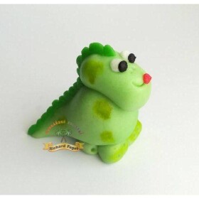 Figúrka na tortu dinosaurus zelený 30 g z kokosovej hmoty - Fagos - Fagos