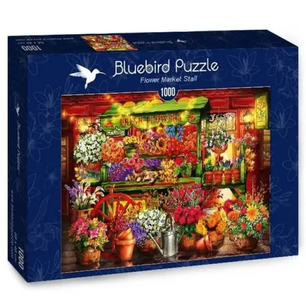 BlueBird Puzzle Stánok s kvetinami