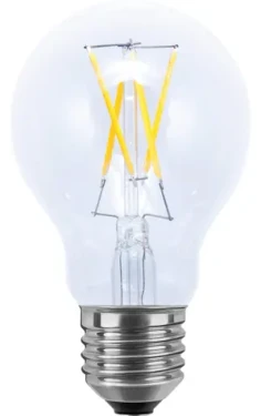 SEGULA 55327 / LED žiarovka E27 / A-tvar číra / 3,2 W / 330lm / 2700K / stmievateľná (55327)