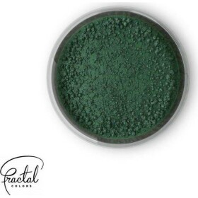 Jedlá prachová farba Fractal - Dark Green (1,5 g) 6251 - dortis - dortis